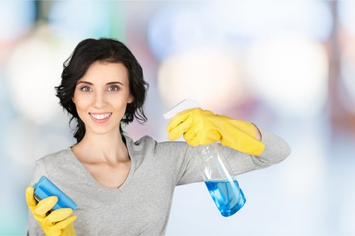 Local cleaners preparing a property for handover in SE17